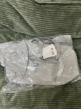 Lululemon grey duffle bag